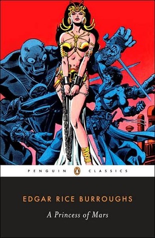 A Princess of Mars by Edgar Rice Burroughs book cover