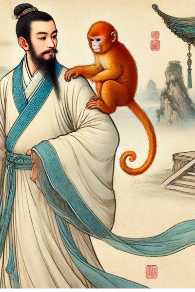 Between Beast And Buddha: A Drunken Monkey's Journey to Immortality by Turniper book cover