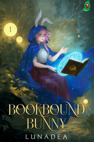 Bookbound Bunny by Lunadea book cover