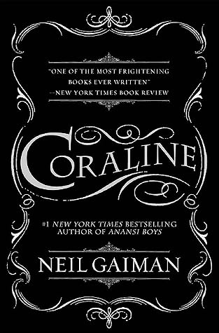 Coraline by Neil Gaiman book cover