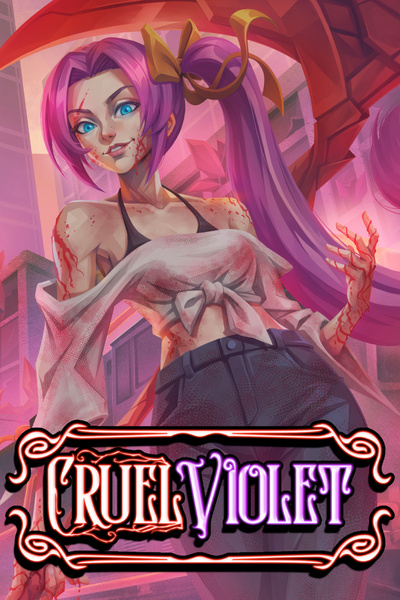 Cruel Violet - [Post-Apocalyptic Serial-Killer LitRPG] by Dreamer's Riot book cover