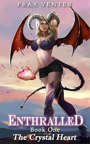 The Crystal Heart by Prax Venter book cover