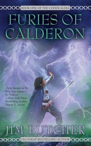 Furies of Calderon by Jim Butcher book cover