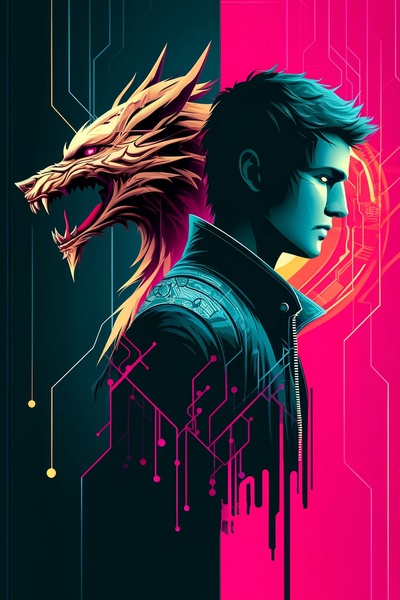 Gamma Protocol [LitRPG, Cyberpunk] by Ravnicrasol book cover