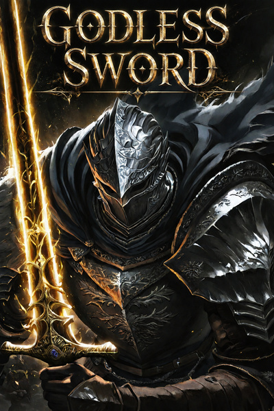 Godless Sword [Timeloop LitRPG] by LaughYeAmer book cover