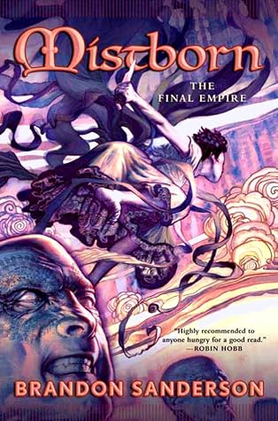 Mistborn: The Final Empire by Brandon Sanderson book cover