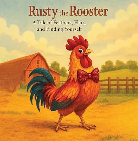 Rusty the Rooster : A Children's Picture Book About Confidence, Self-Expression, and the Courage to Be Yourself — For Ages 4–8 by Mik Revohlad book cover