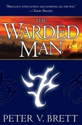 The Warded Man by Peter V. Brett book cover