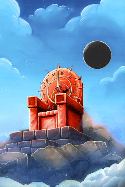 Throne of Time [Magical Academy, Time Loop, Mystery] by Cognosticon book cover