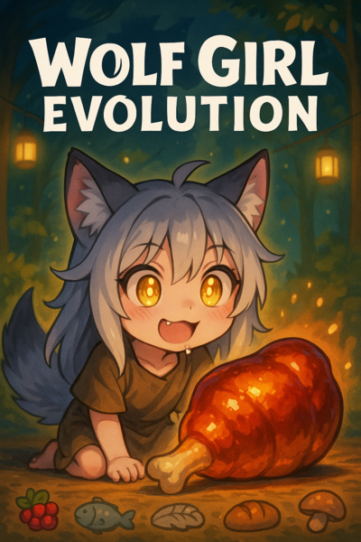 Wolf Girl Evolution [Tails, Teeth, and Too Much Food!] by Aer En'Kalhurn book cover