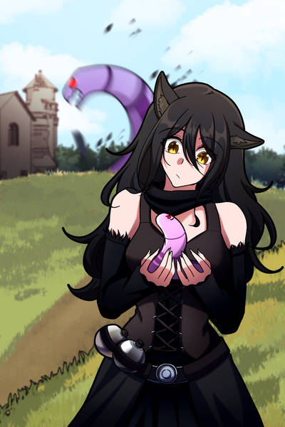 Worm Girl Evolution [LitRPG, Yuri] by Lect book cover